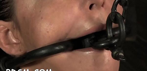  Girl gets her anal prodded with toy drilling on her clits